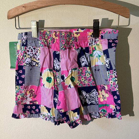 Lilly Pulitzer Girls Little Callihan Short, size L - Picture 2 of 6